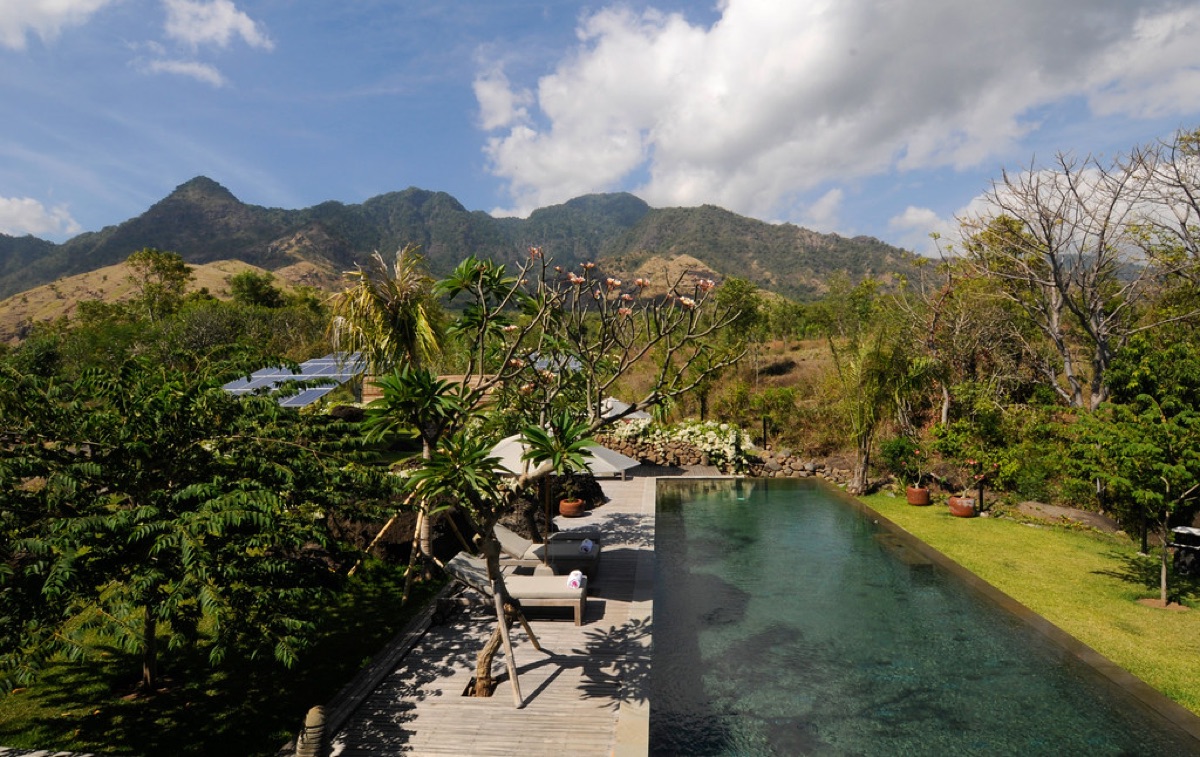 Resort privée avec une plage privée