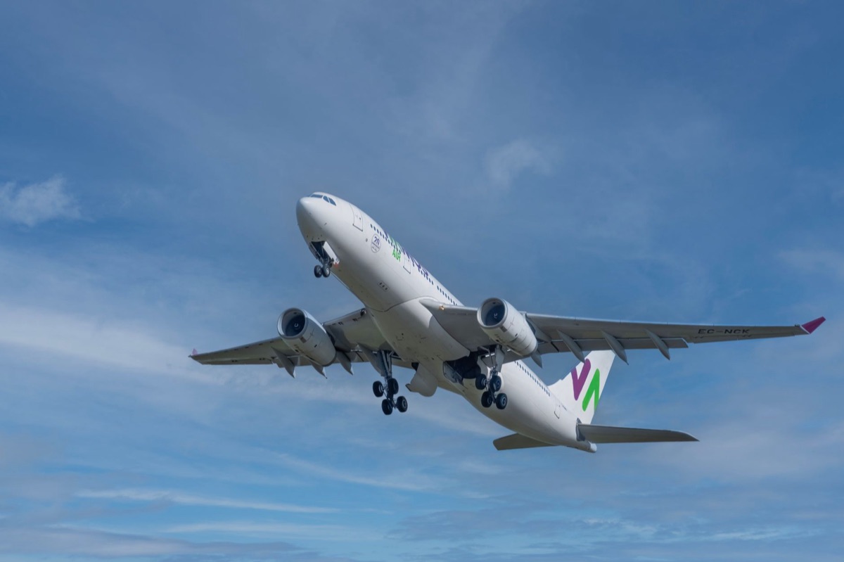 Luchtvaat landen op tahiti vliegveld