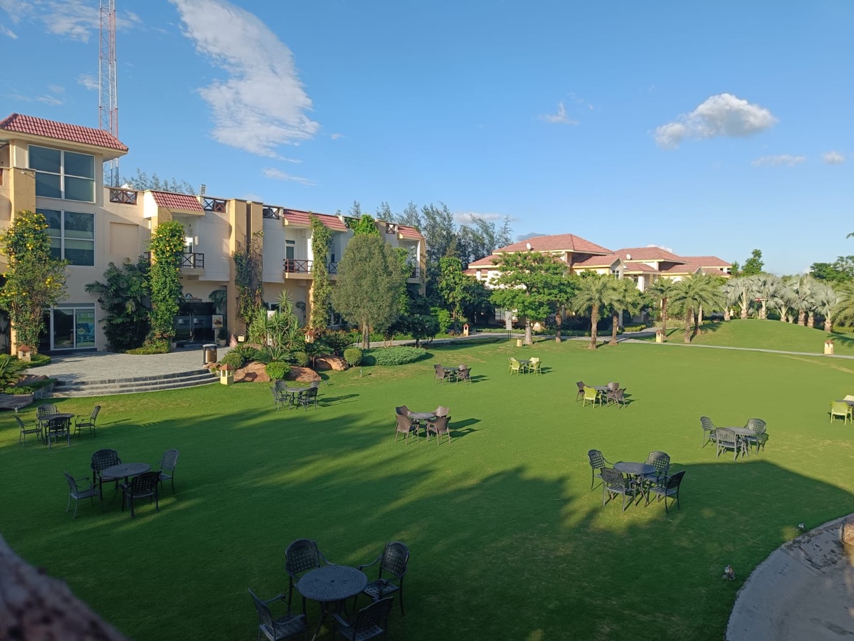 aménités d'un resort de luxe