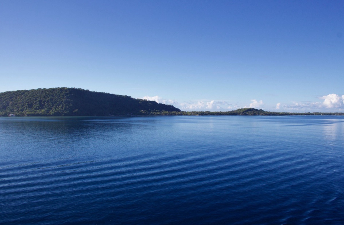 panorama da ilha tahiti