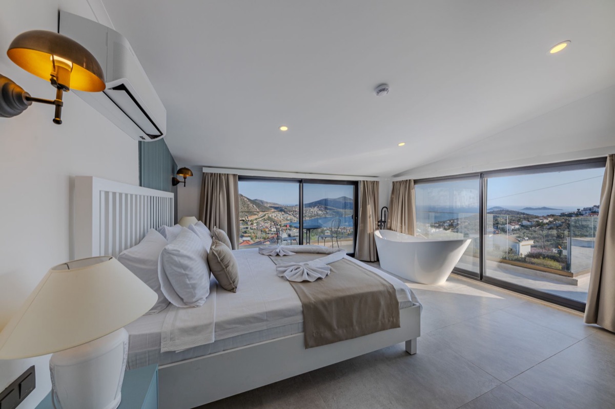 Chambre de luxe à Borabora avec vue sur l'océan