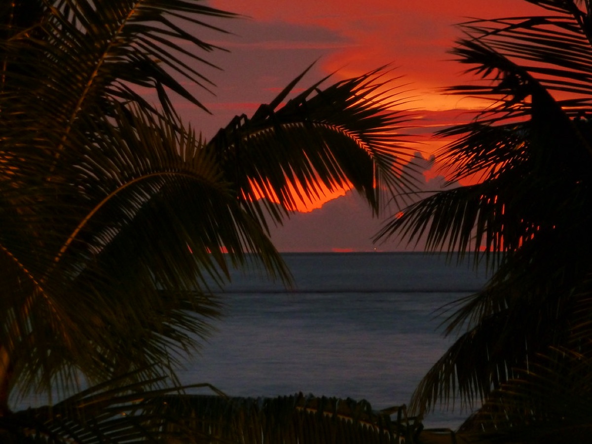 paisagem da ilha tahiti