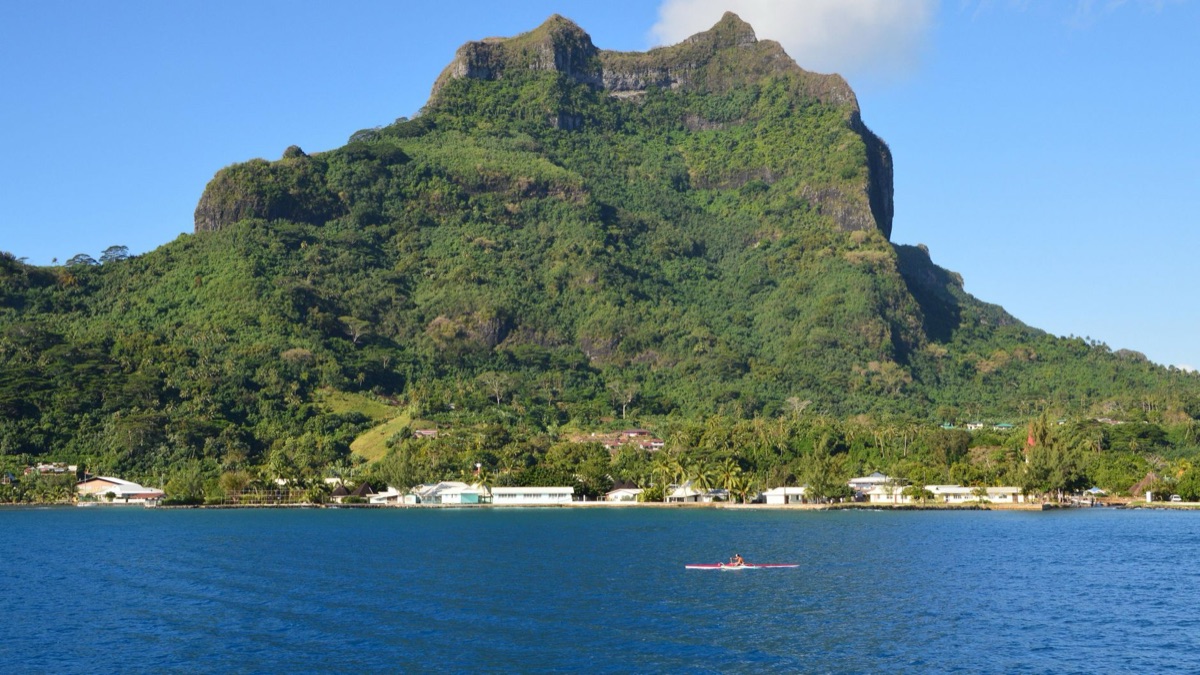 Luxury resort villa in Bora Bora