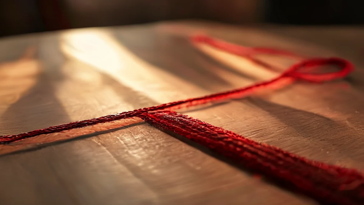 Decorazione tradizionale giapponese per i festival, filo Tanabata ritual.